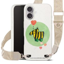 Organic Carry Case Gurtband weiß