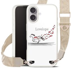 Organic Carry Case Gurtband weiß