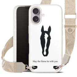 Organic Carry Case Gurtband weiß