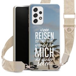 Organic Carry Case Gurtband weiß