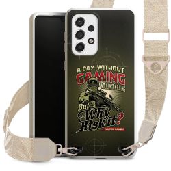 Organic Carry Case Gurtband weiß