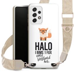 Organic Carry Case Gurtband weiß