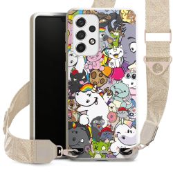 Organic Carry Case Gurtband weiß