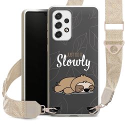 Organic Carry Case Gurtband weiß