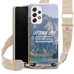 Organic Carry Case Gurtband weiß