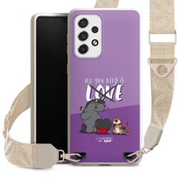 Organic Carry Case Gurtband weiß