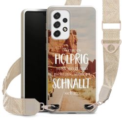 Organic Carry Case Gurtband weiß