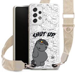 Organic Carry Case Gurtband weiß