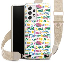 Organic Carry Case Gurtband weiß