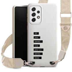 Organic Carry Case Gurtband weiß