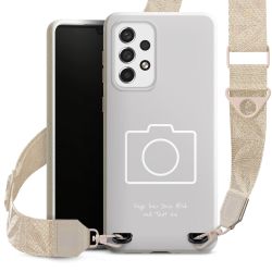 Organic Carry Case Gurtband weiß