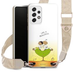 Organic Carry Case Gurtband weiß