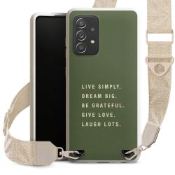 Organic Carry Case Gurtband weiß