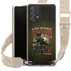 Organic Carry Case Gurtband weiß