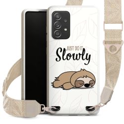 Organic Carry Case Gurtband weiß