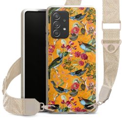 Vogels Bloemen Behang