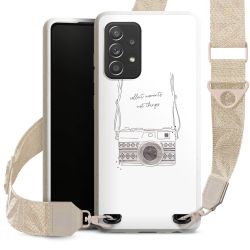 Organic Carry Case Gurtband weiß