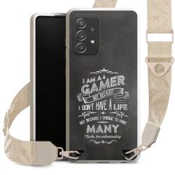 Organic Carry Case Gurtband weiß