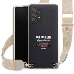 Organic Carry Case Gurtband weiß