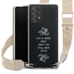 Organic Carry Case Gurtband weiß