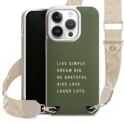 Organic Carry Case Gurtband weiß