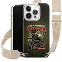 Organic Carry Case Gurtband weiß