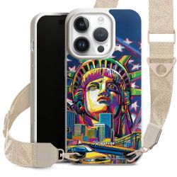 Organic Carry Case Gurtband weiß