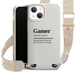 Organic Carry Case Gurtband weiß