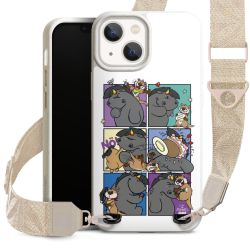 Organic Carry Case Gurtband weiß