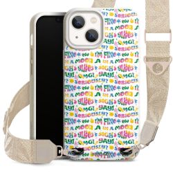 Organic Carry Case Gurtband weiß