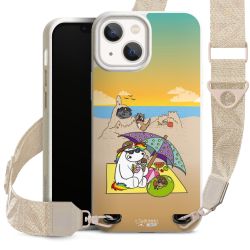 Organic Carry Case Gurtband weiß