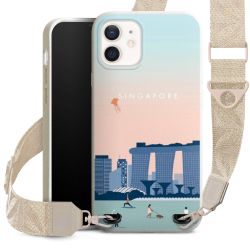 Organic Carry Case Gurtband weiß