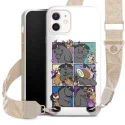 Organic Carry Case Gurtband weiß