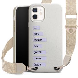 Organic Carry Case Gurtband weiß