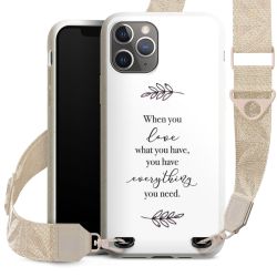 Organic Carry Case Gurtband weiß