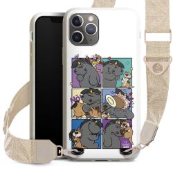 Organic Carry Case Gurtband weiß