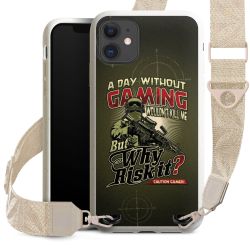 Organic Carry Case Gurtband weiß