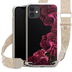 Rose vintage su nero