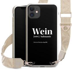 Organic Carry Case Gurtband weiß