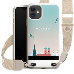 Organic Carry Case Gurtband weiß