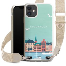 Organic Carry Case Gurtband weiß