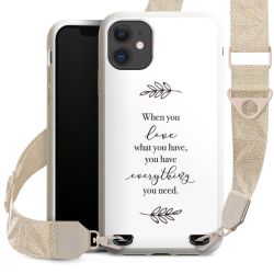 Organic Carry Case Gurtband weiß