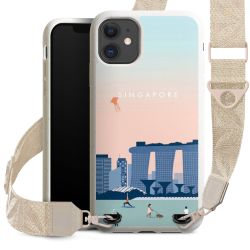 Organic Carry Case Gurtband weiß