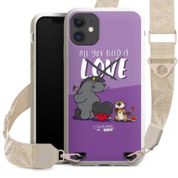 Organic Carry Case Gurtband weiß