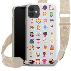 Organic Carry Case Gurtband weiß