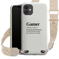 Organic Carry Case Gurtband weiß