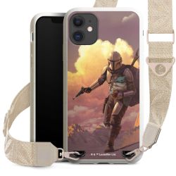 Der Mandalorianer und Grogu Sonnenguntergang Wolken