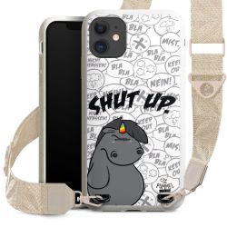 Organic Carry Case Gurtband weiß