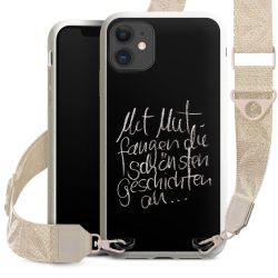 Organic Carry Case Gurtband weiß