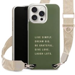 Organic Carry Case Gurtband weiß